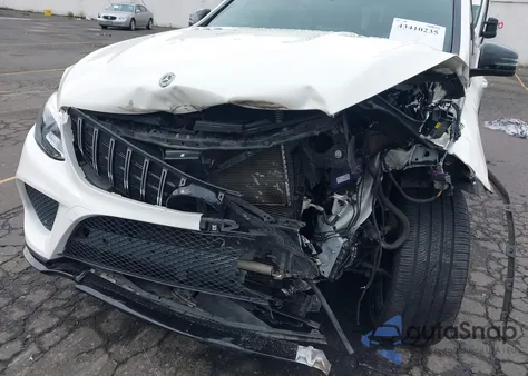 2018 Mercedes-Benz Amg Gle 43 Coupe 4Matic z USA, uszkodzony, nr VIN 4JGED6EB4JA125484